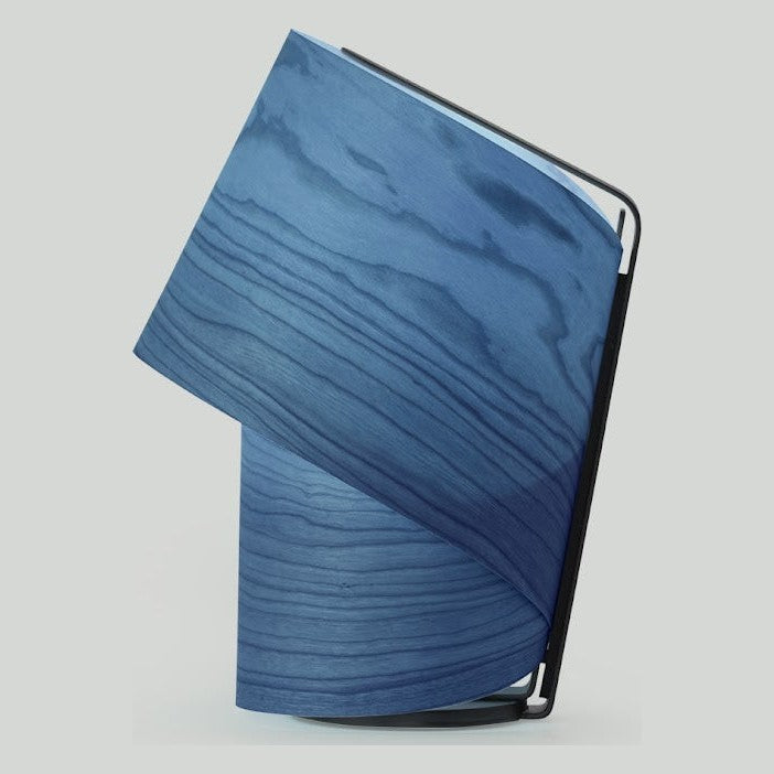 LZF Tiny Tischleuchte – Furnier Blau