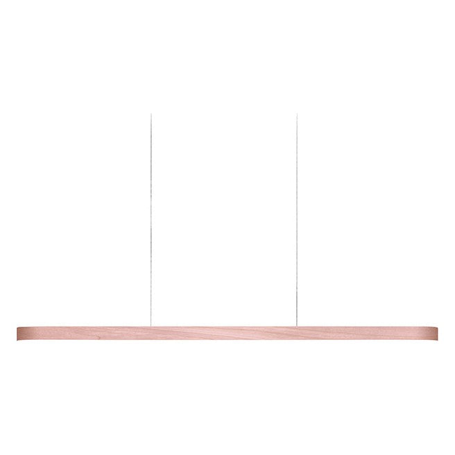LZF I-Line Pendelleuchte – Furnier Zartrosa