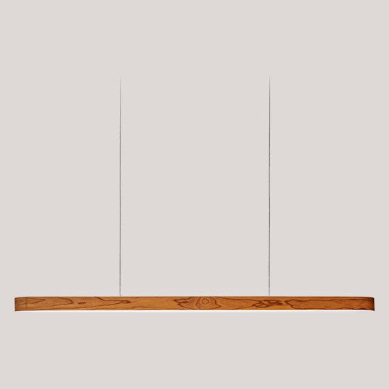 LZF I-Line Pendelleuchte – Furnier Kirsche natur
