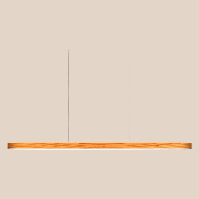 LZF I-Line Pendelleuchte – Furnier Buche natur