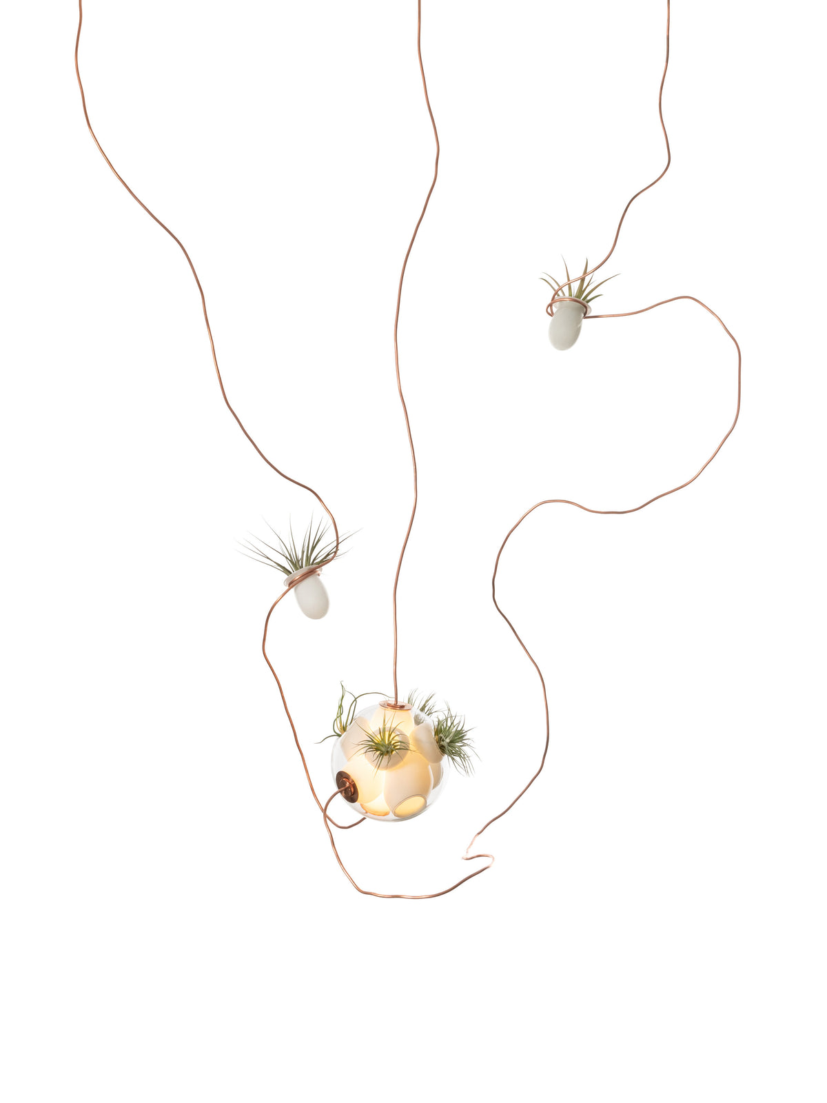 Bocci 38 Copper Suspension Pendelleuchte – Ansicht 1