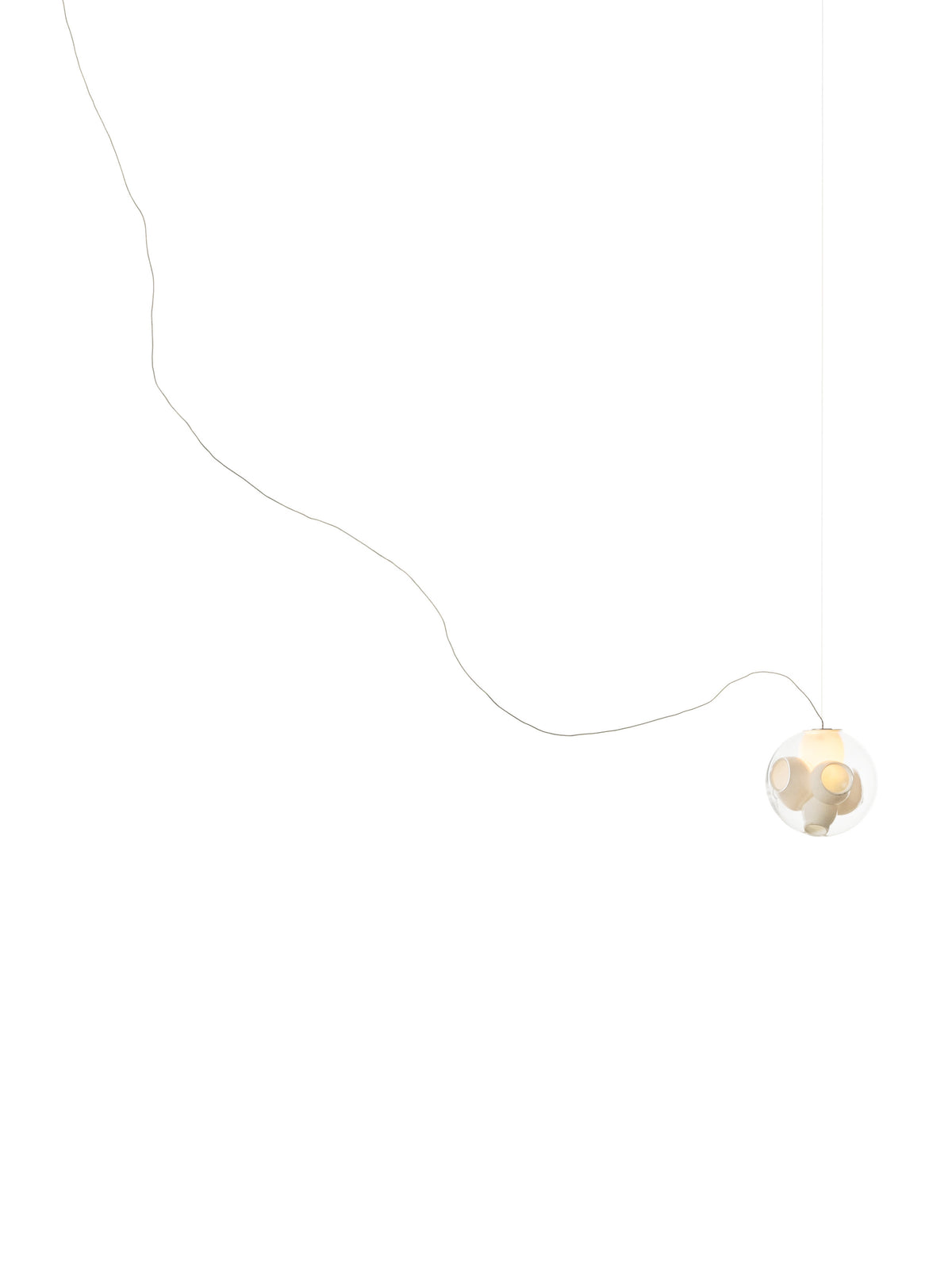 Bocci 38V Sculptural Cable Pendelleuchte – Ansicht 1