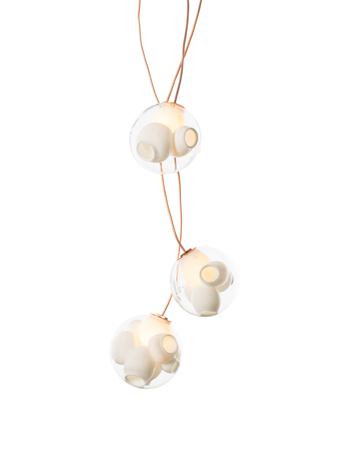 Bocci 38V Copper Suspension Pendelleuchte – Ansicht 3