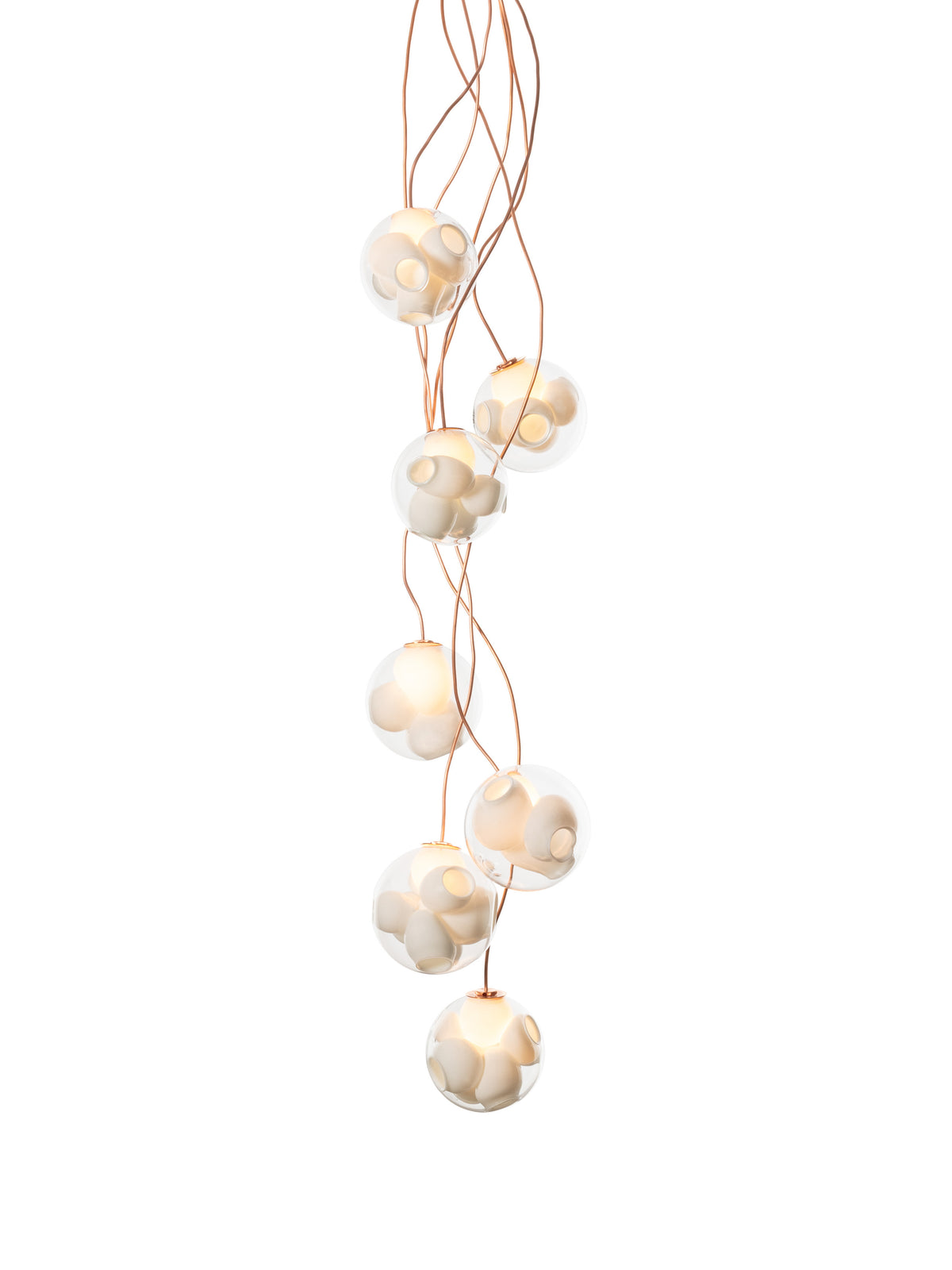 Bocci 38V Copper Suspension Pendelleuchte – Ansicht 7