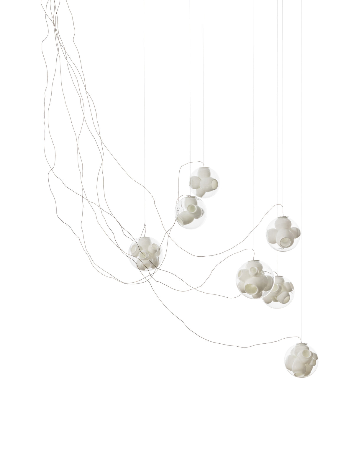 Bocci 38V Sculptural Cable Pendelleuchte – Ansicht 16