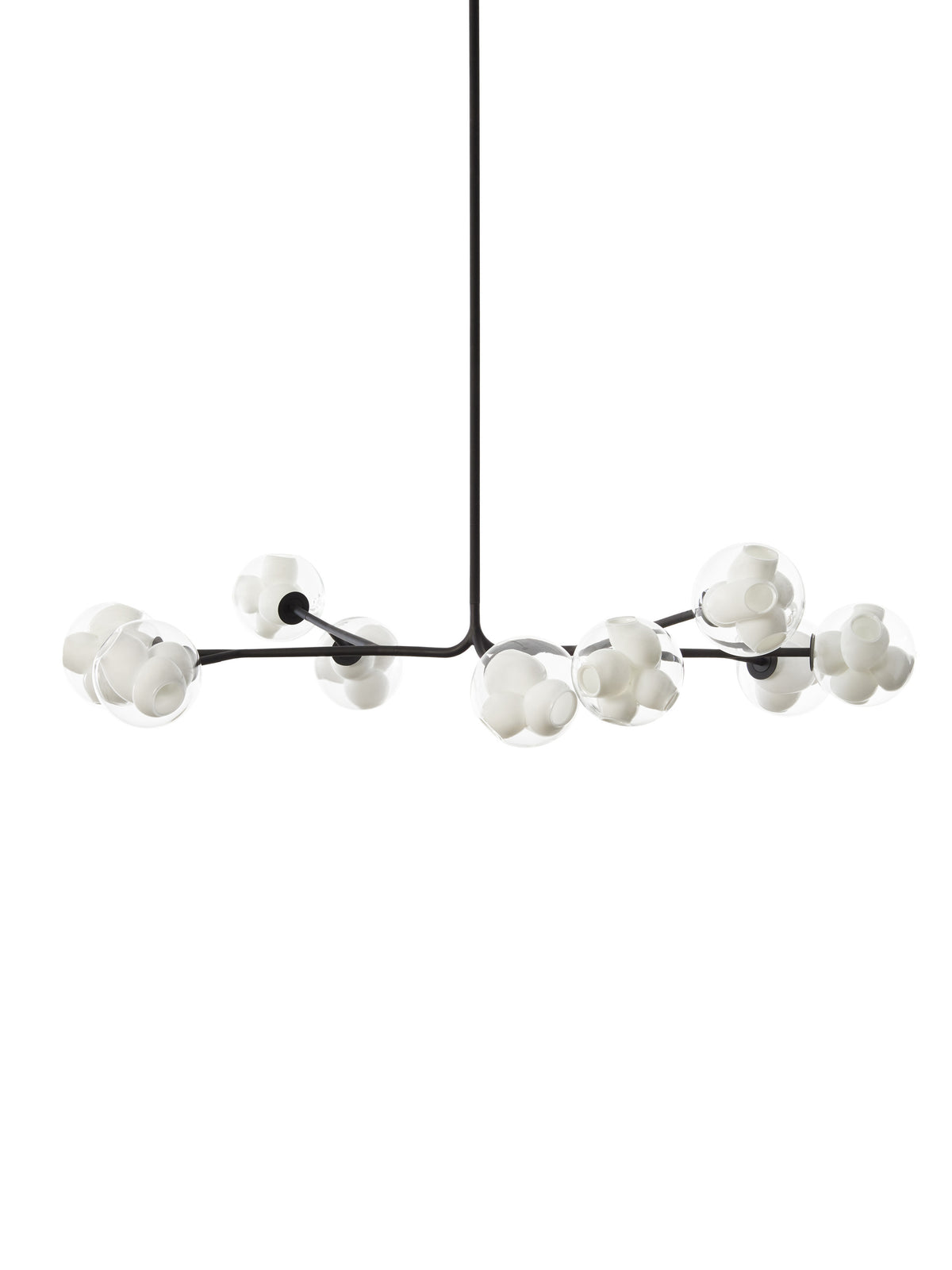 Bocci 38V Armature Pendelleuchte – 38.9Va.2 – 9 Pendel, 990 mm hoch, mit 500 mm Verlängerung, 2700 K