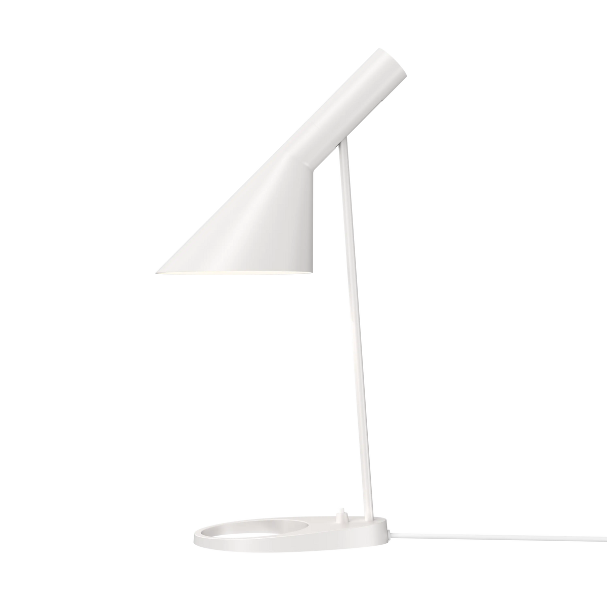 Louis Poulsen AJ Tischleuchte – Weiß, 1x20W E27 · Weiß schnur