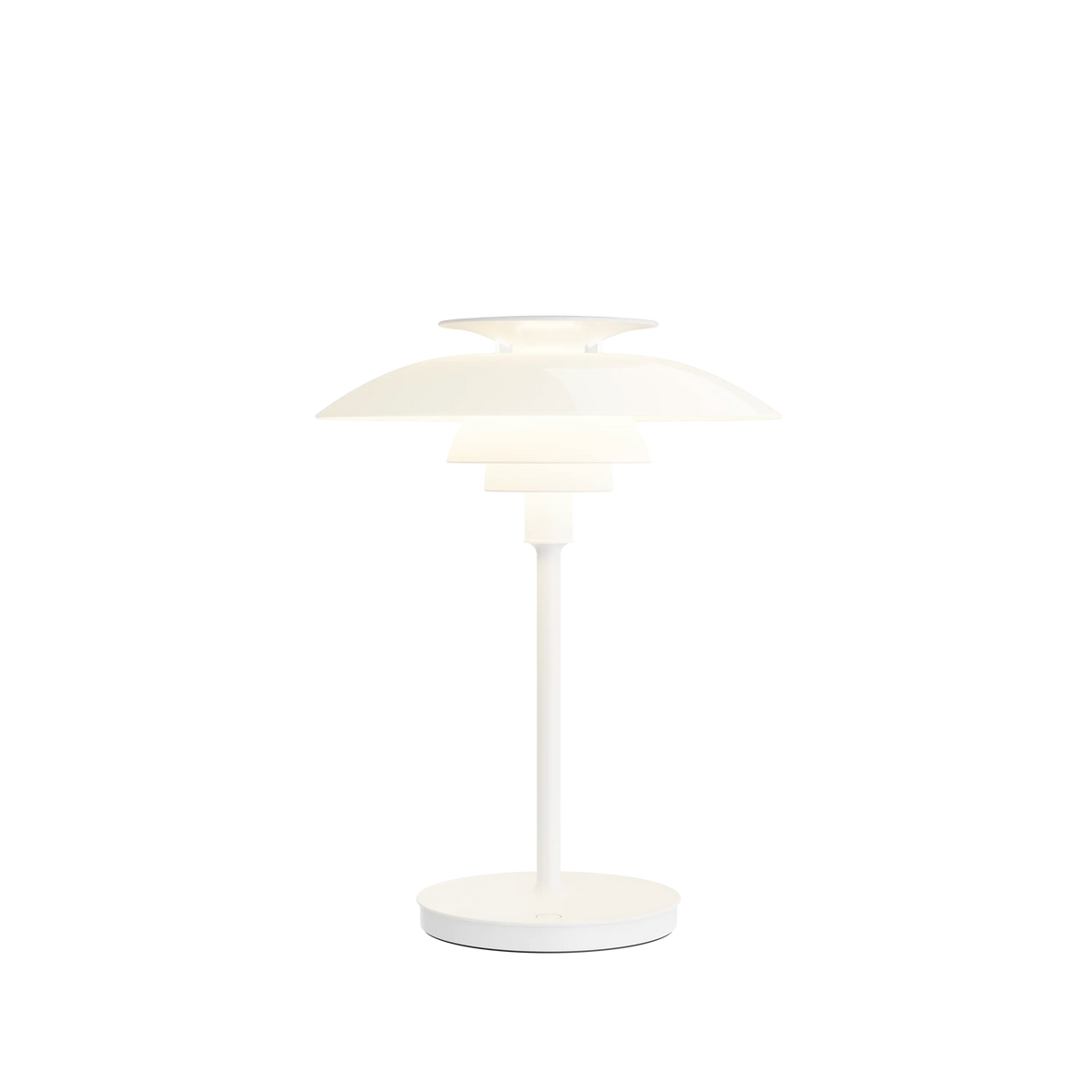 Louis Poulsen PH 80 Portable Leuchte – Opal Weiß/Weiß