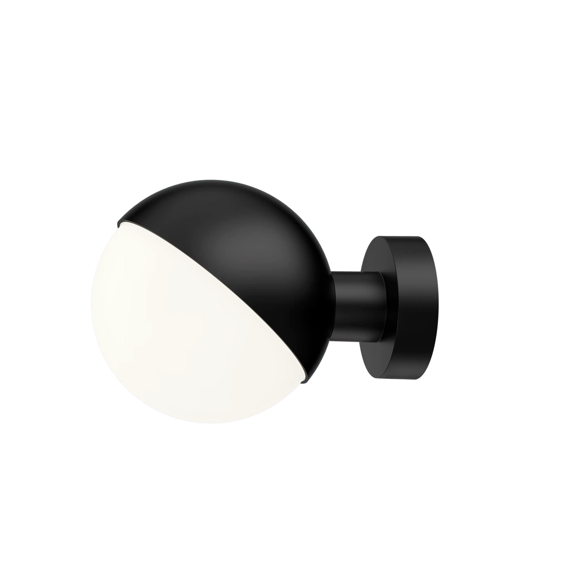 Louis Poulsen VL Studio Wandleuchte – Matte black, ohne Kabel · ohne Schalter