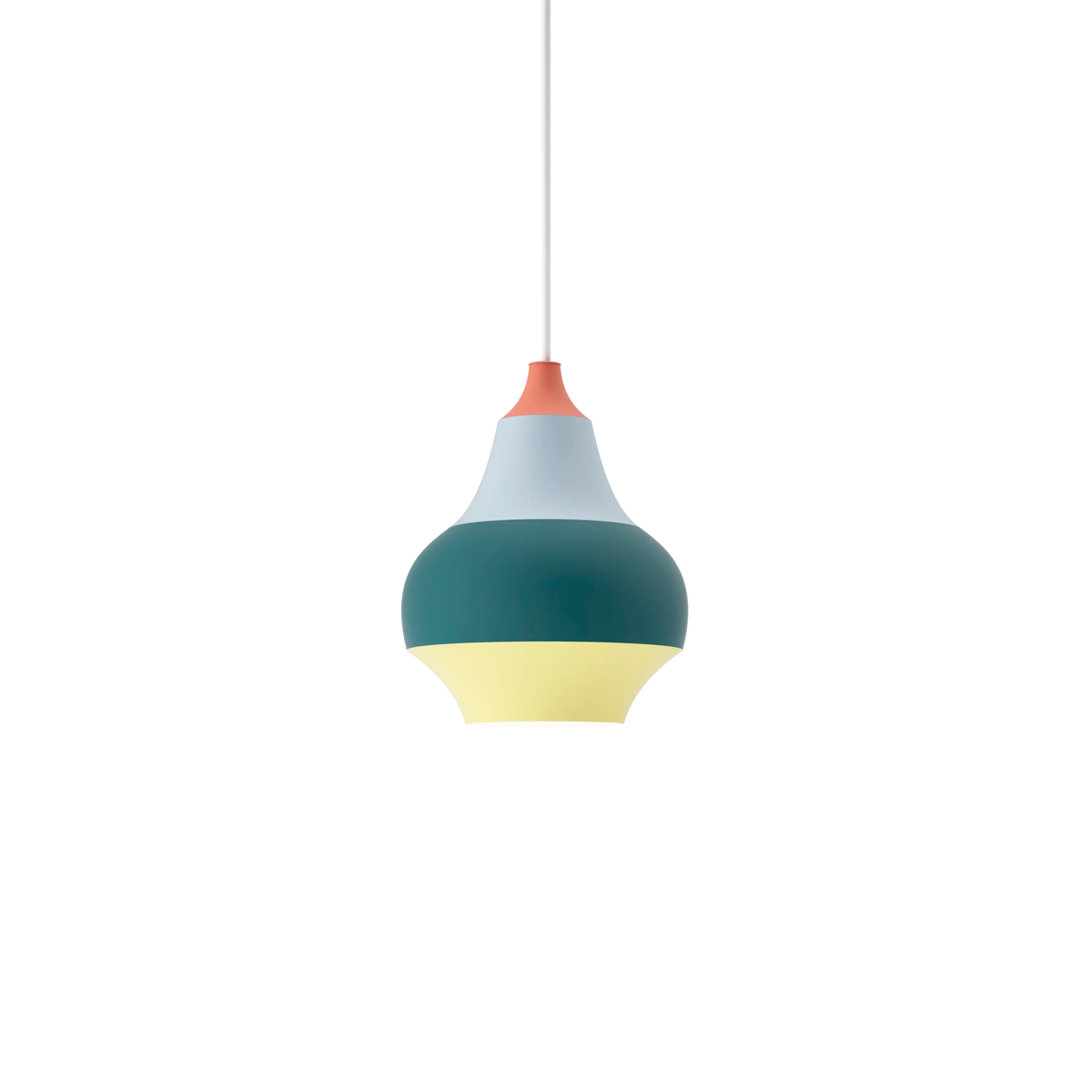 Louis Poulsen Cirque Pendelleuchte – Red top, Ø 150, 1x25W 1x25W E27