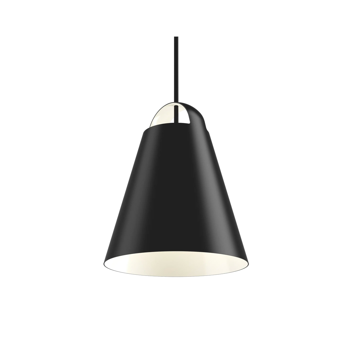 Louis Poulsen Above Pendelleuchte – Schwarz, Ø 250, 1x60W E27