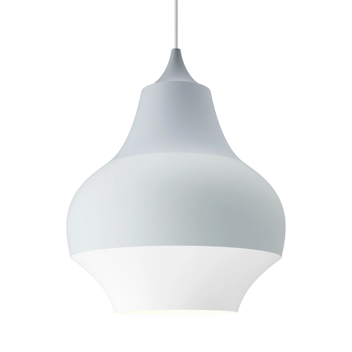 Louis Poulsen Cirque Pendelleuchte – Grey top, Ø 380, 1x60W E27