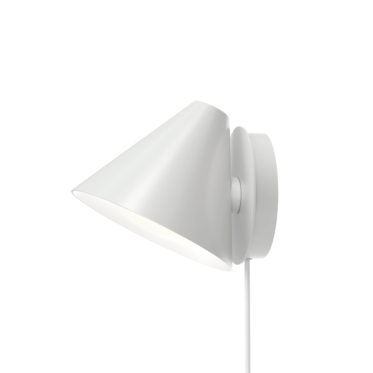 Louis Poulsen Keglen Wandleuchte – Weiß, LED 2700-2000K D2W 8.5W