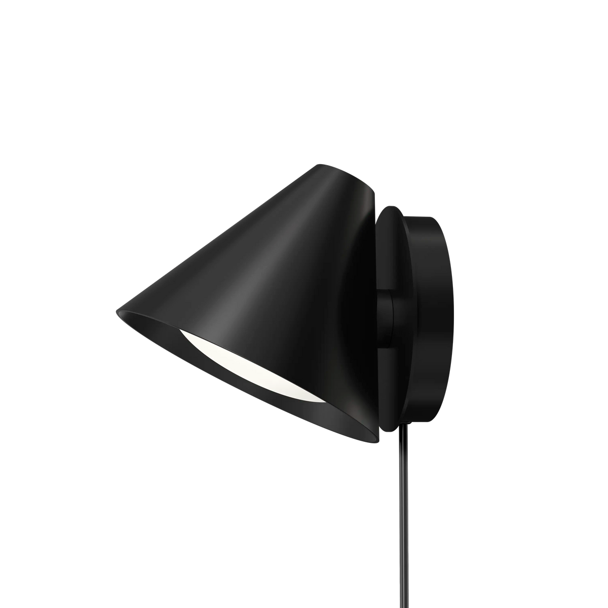 Louis Poulsen Keglen Wandleuchte – Schwarz, LED 2700-2000K D2W 8.5W