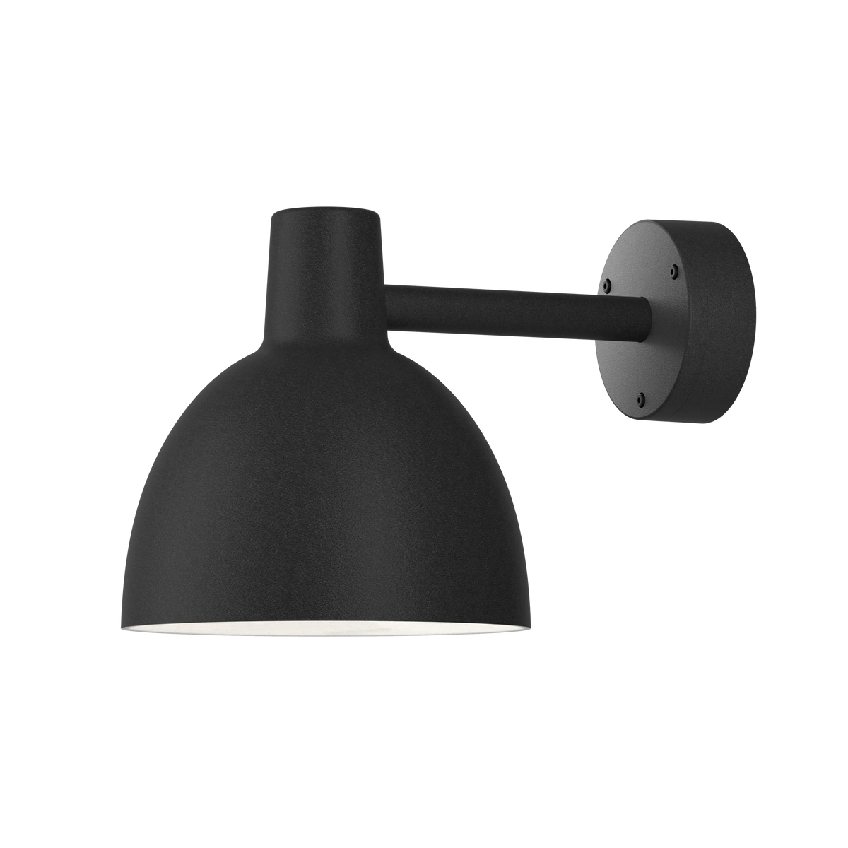 Louis Poulsen Toldbod 220 Außenwandleuchte – Black texture, 1x100W E27
