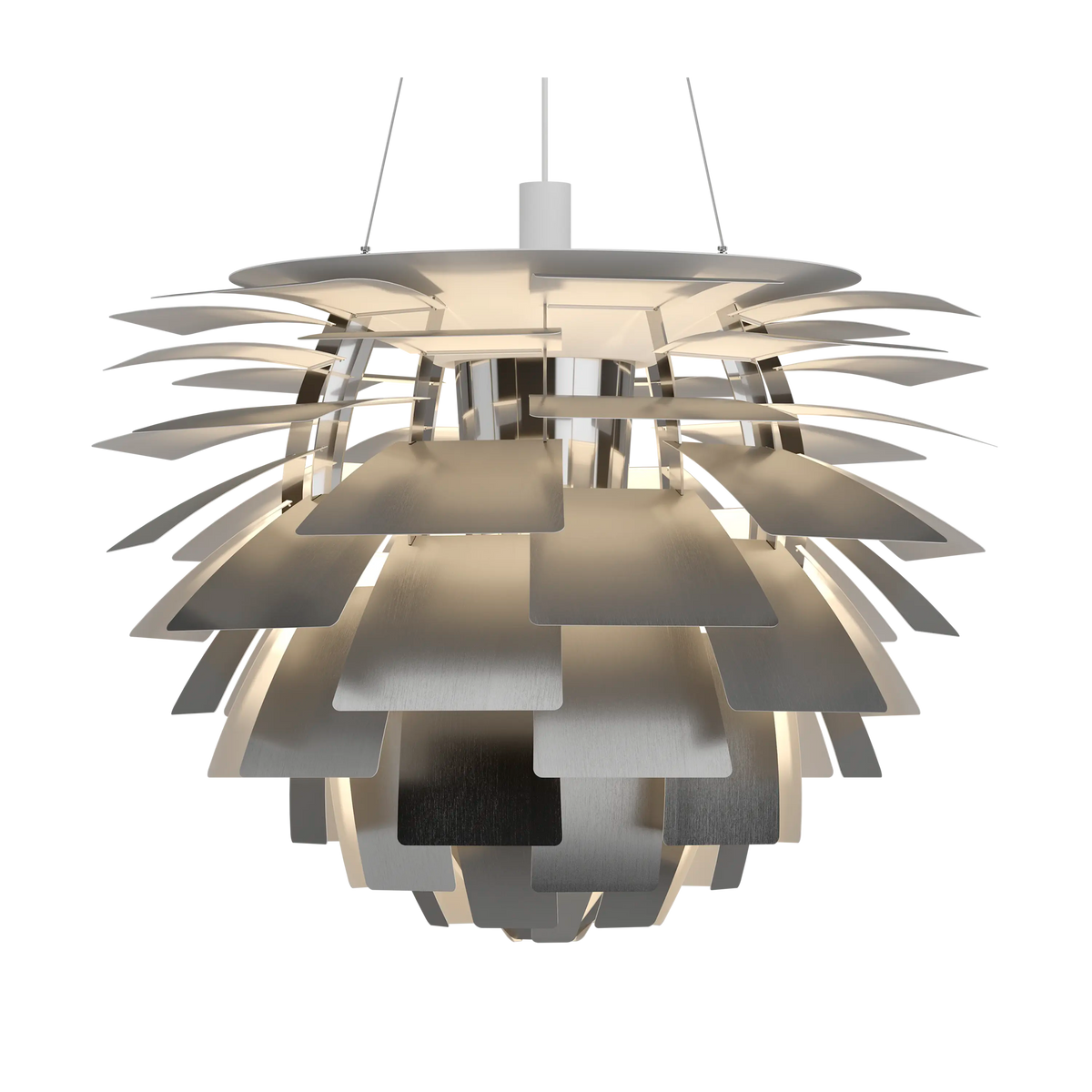 Louis Poulsen PH Artichoke Ø 840 Pendelleuchte – Stainless steel, 1x100W E27