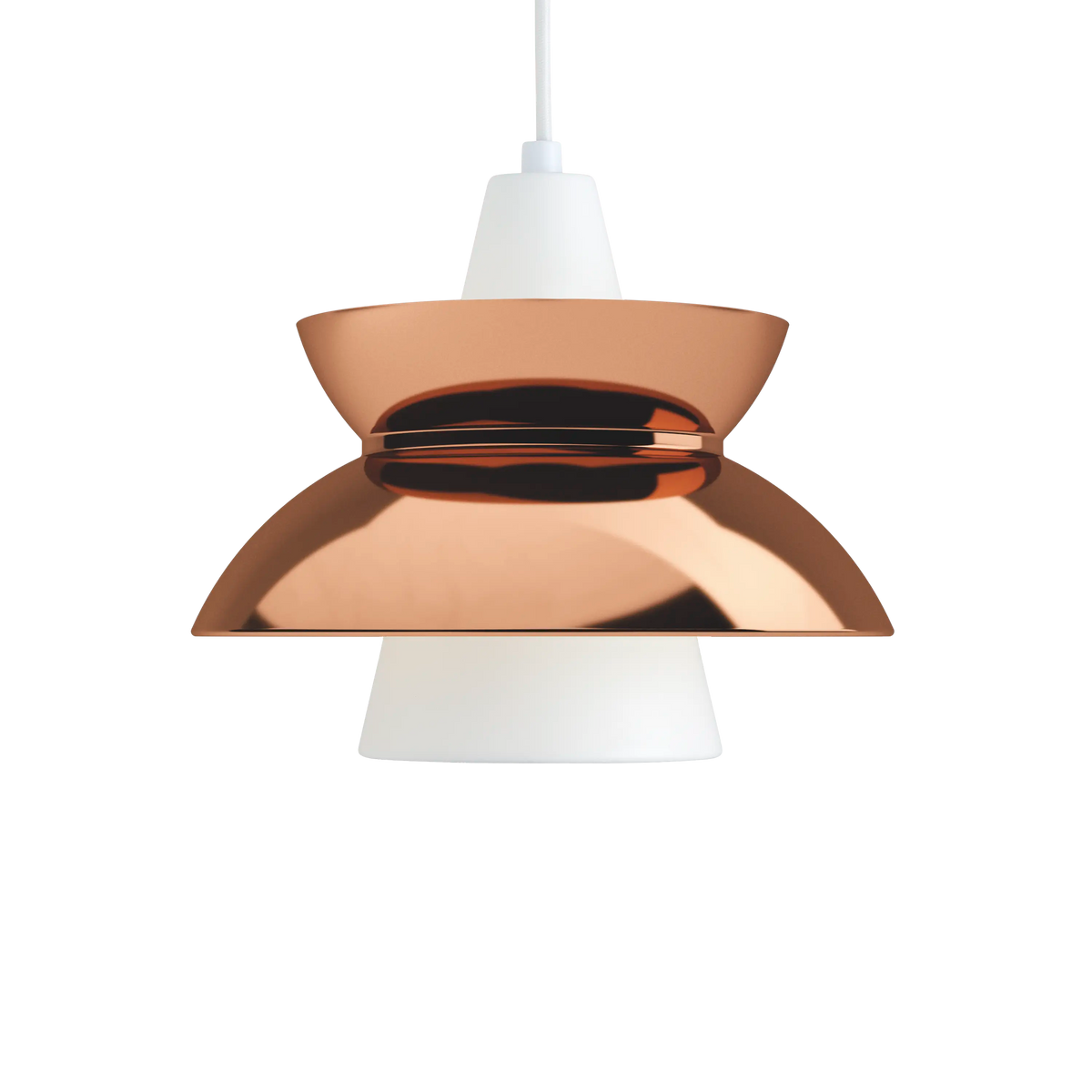 Louis Poulsen Doo-Wop Pendelleuchte – Kupfer