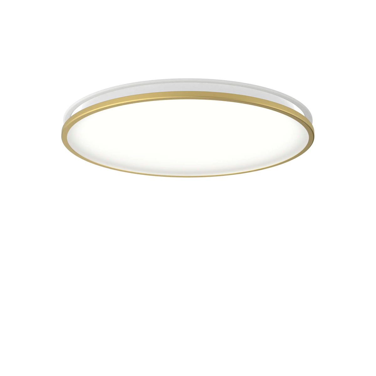 Louis Poulsen AJ Munkegaard Deckenleuchte – Brushed brass, Ø 460, LED 3000K 30W