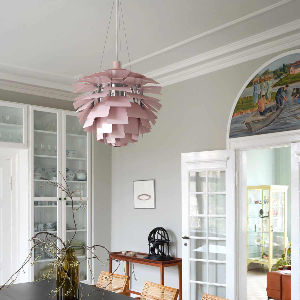 Louis Poulsen PH Artichoke Pale Rose Pendelleuchte – Ansicht 4