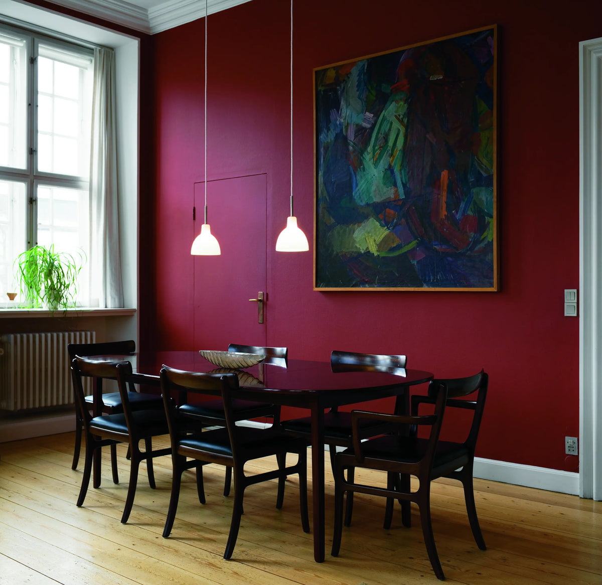 Louis Poulsen Toldbod Glas Pendelleuchte – Ansicht 1