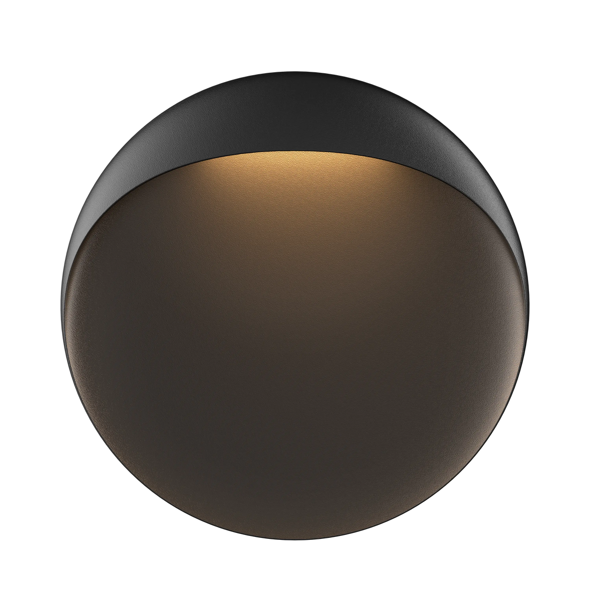 Louis Poulsen Flindt Wandleuchte – Black texture, Ø 400, LED 2700K 20W