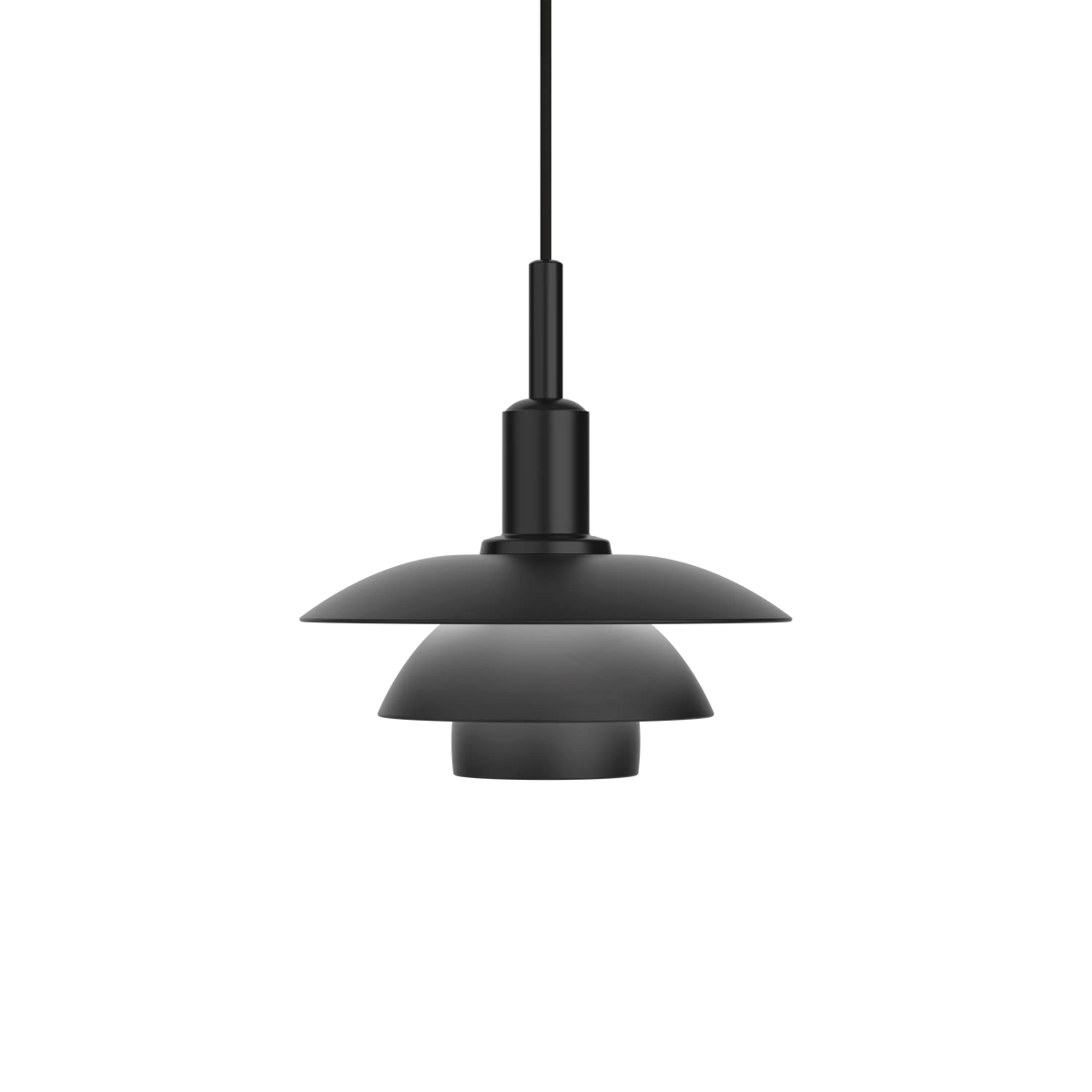 Louis Poulsen PH 3/3 Pendelleuchte – Metal black, Standard