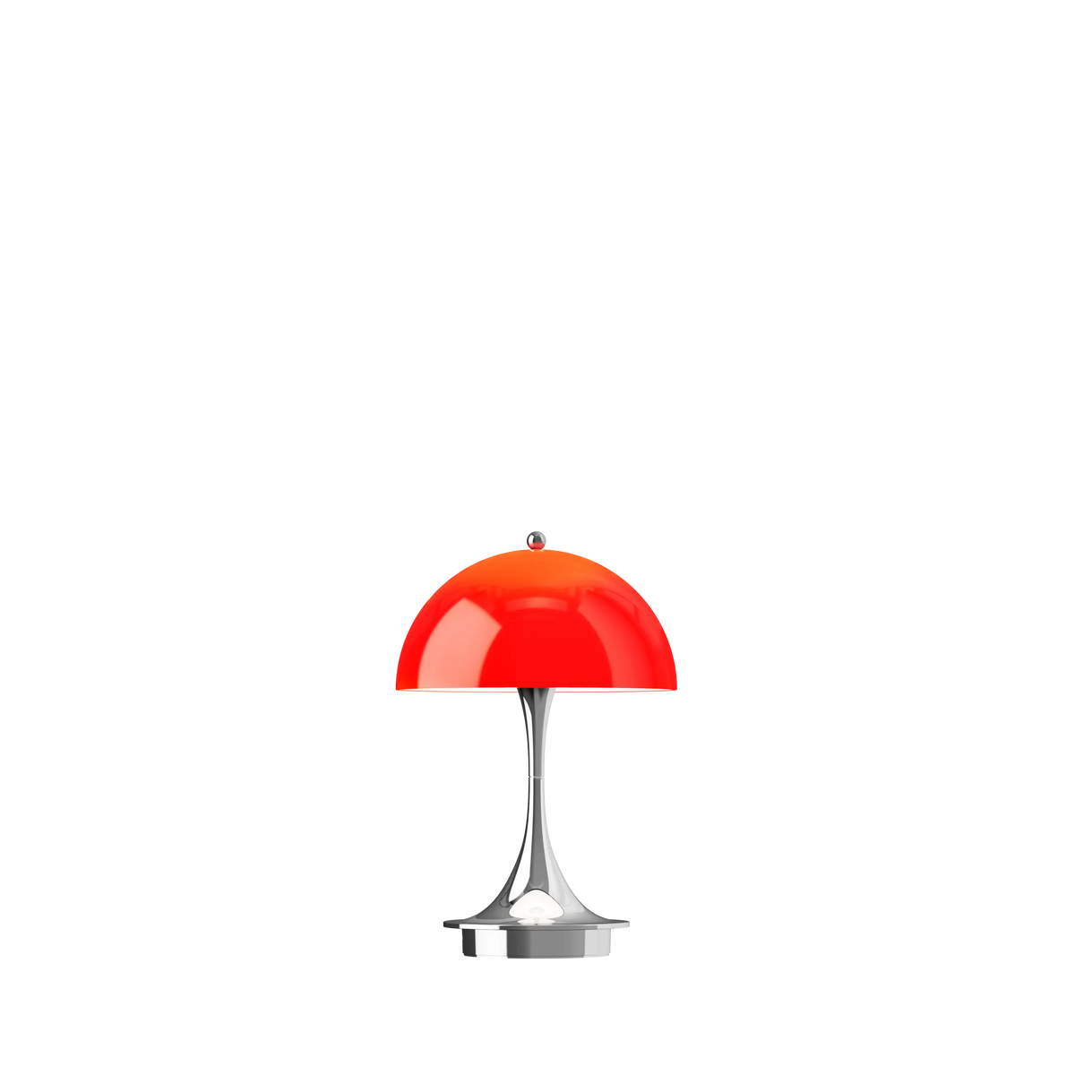 Louis Poulsen Panthella 160 Portable Leuchte – Original opal red