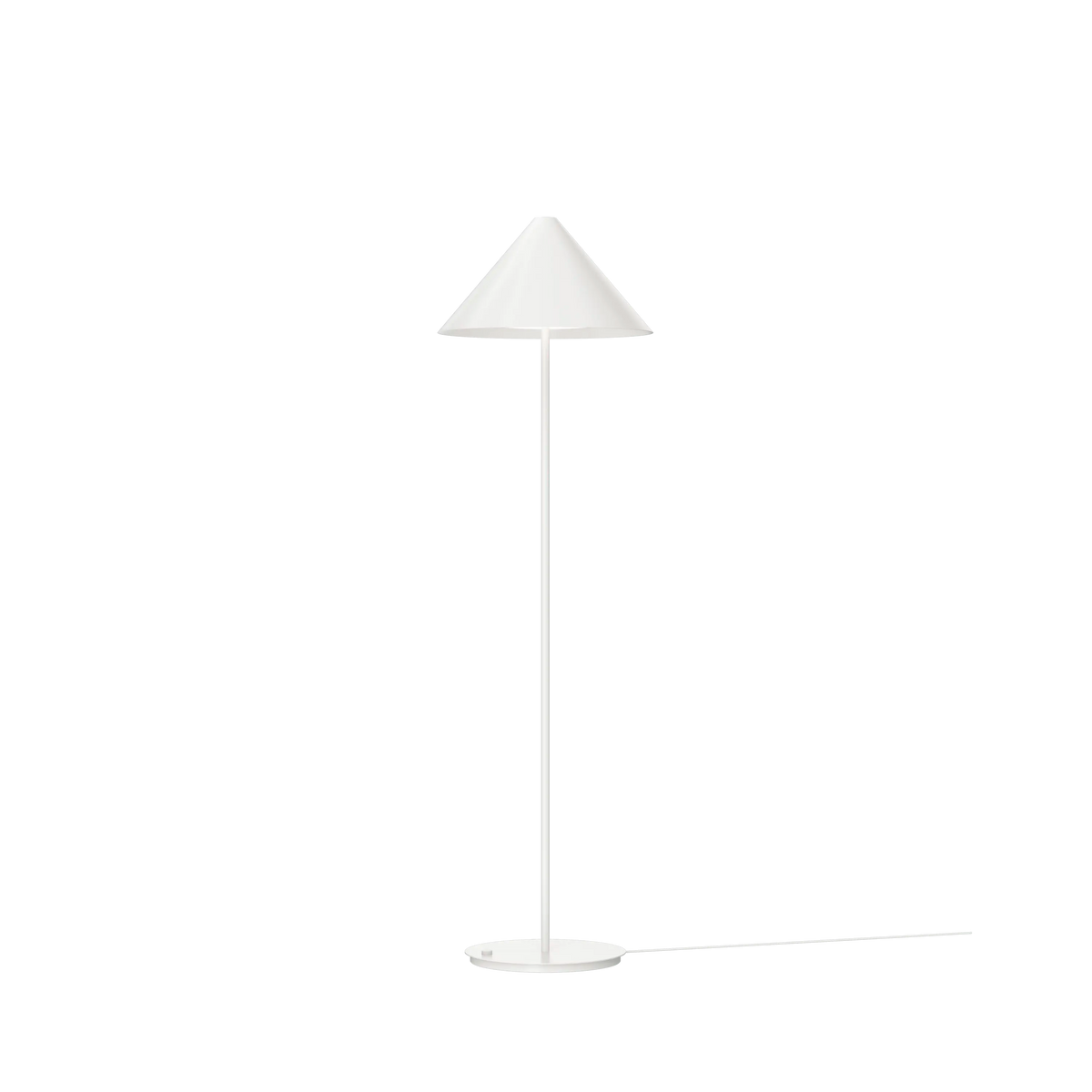 Louis Poulsen Keglen Stehleuchte – Weiß, LED 2700-2000K D2W 8.5W