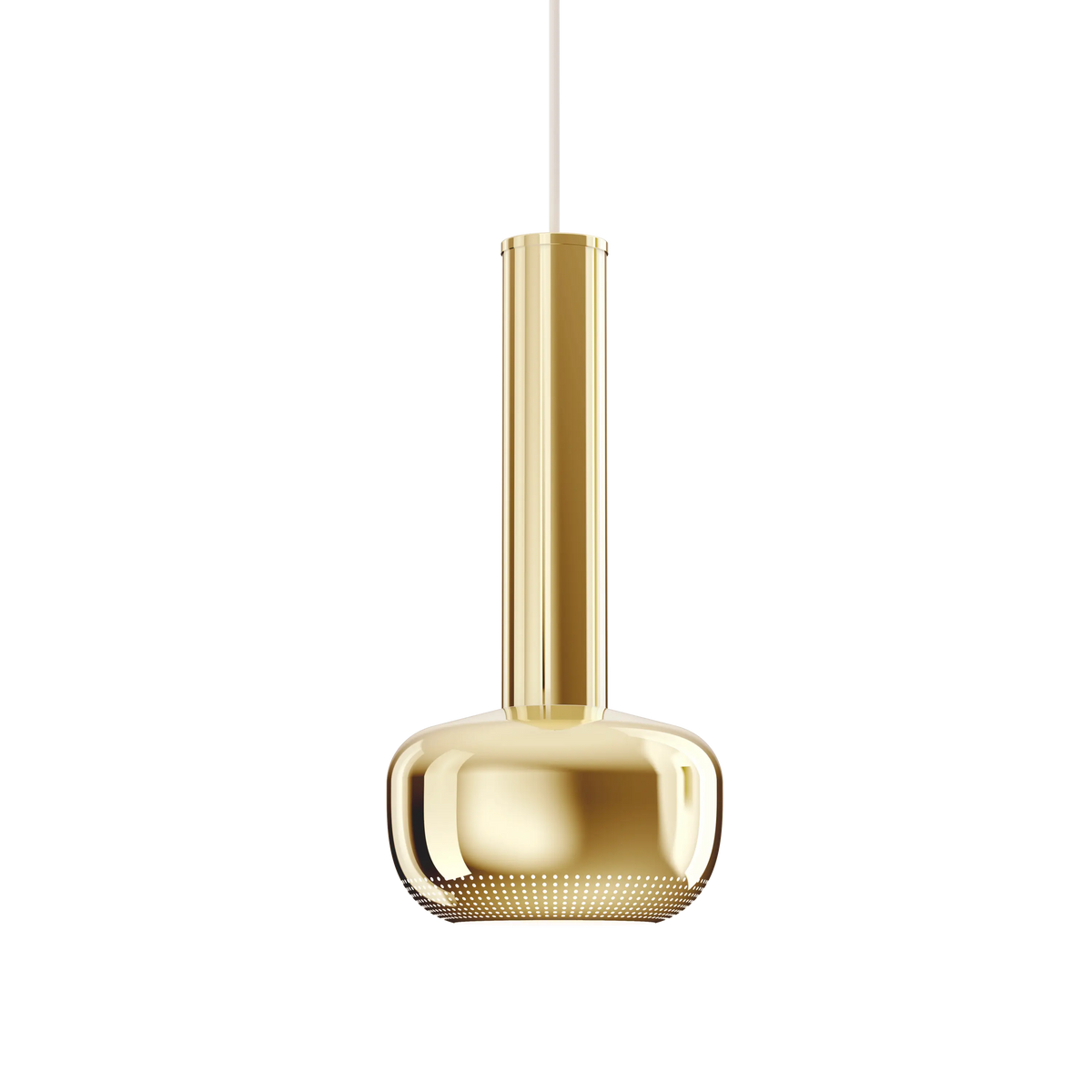 Louis Poulsen VL 56 Pendelleuchte – Polished brass
