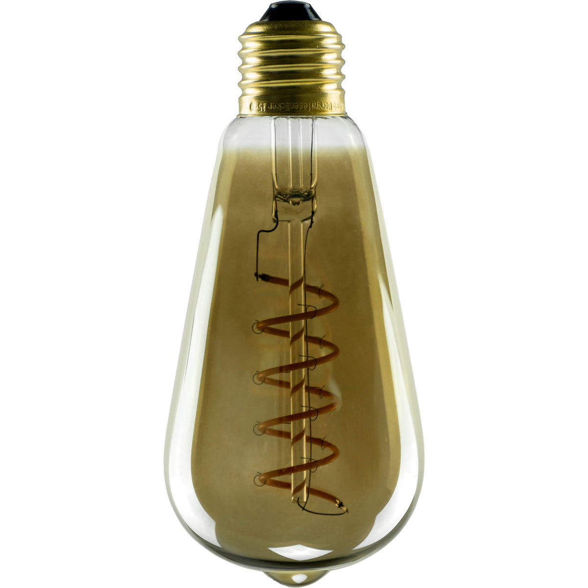 SEGULA LED Soft Rustika Curved smokey grau – E27, 3,2 W, 1.900 K, dimmbar – Hauptbild