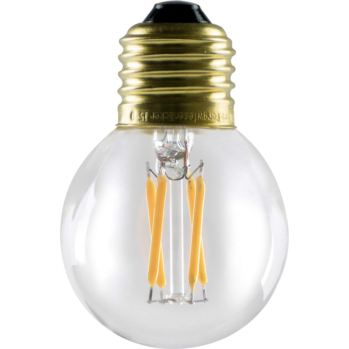 SEGULA LED Golfball 24V klar – E27, 3 W, 2.200 K, dimmbar – Hauptbild