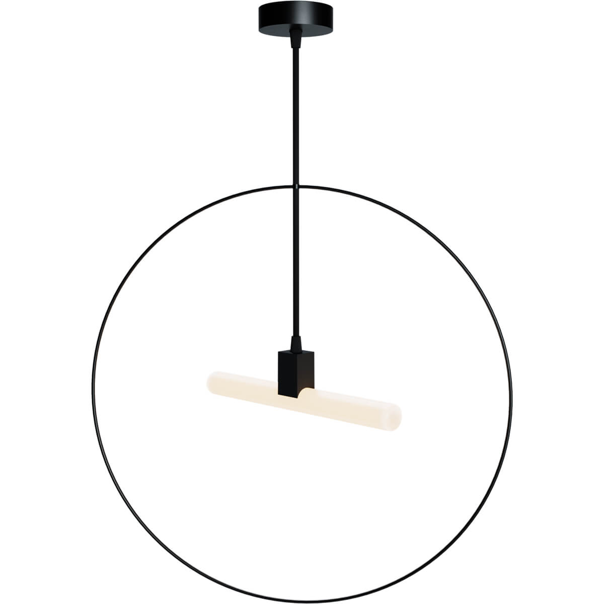 SEGULA Deckenleuchte Compass – S14d, Metall schwarz – Hauptbild