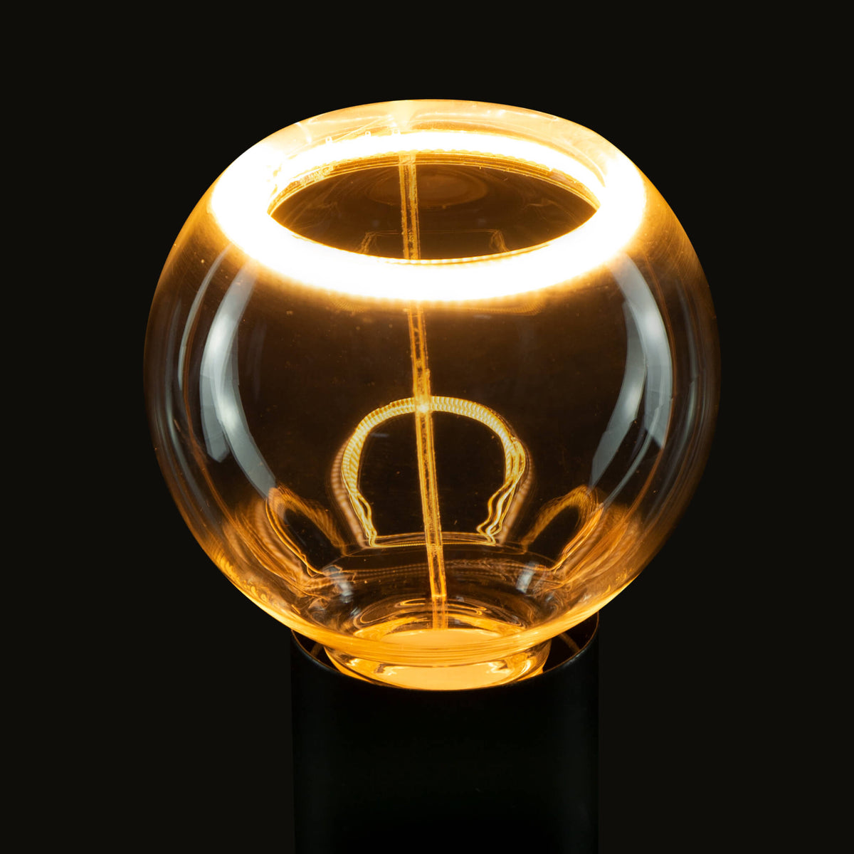 SEGULA LED Floating Globe 80 klar – E27, 4 W, 2.200 K, dimmbar – Produktansicht 3