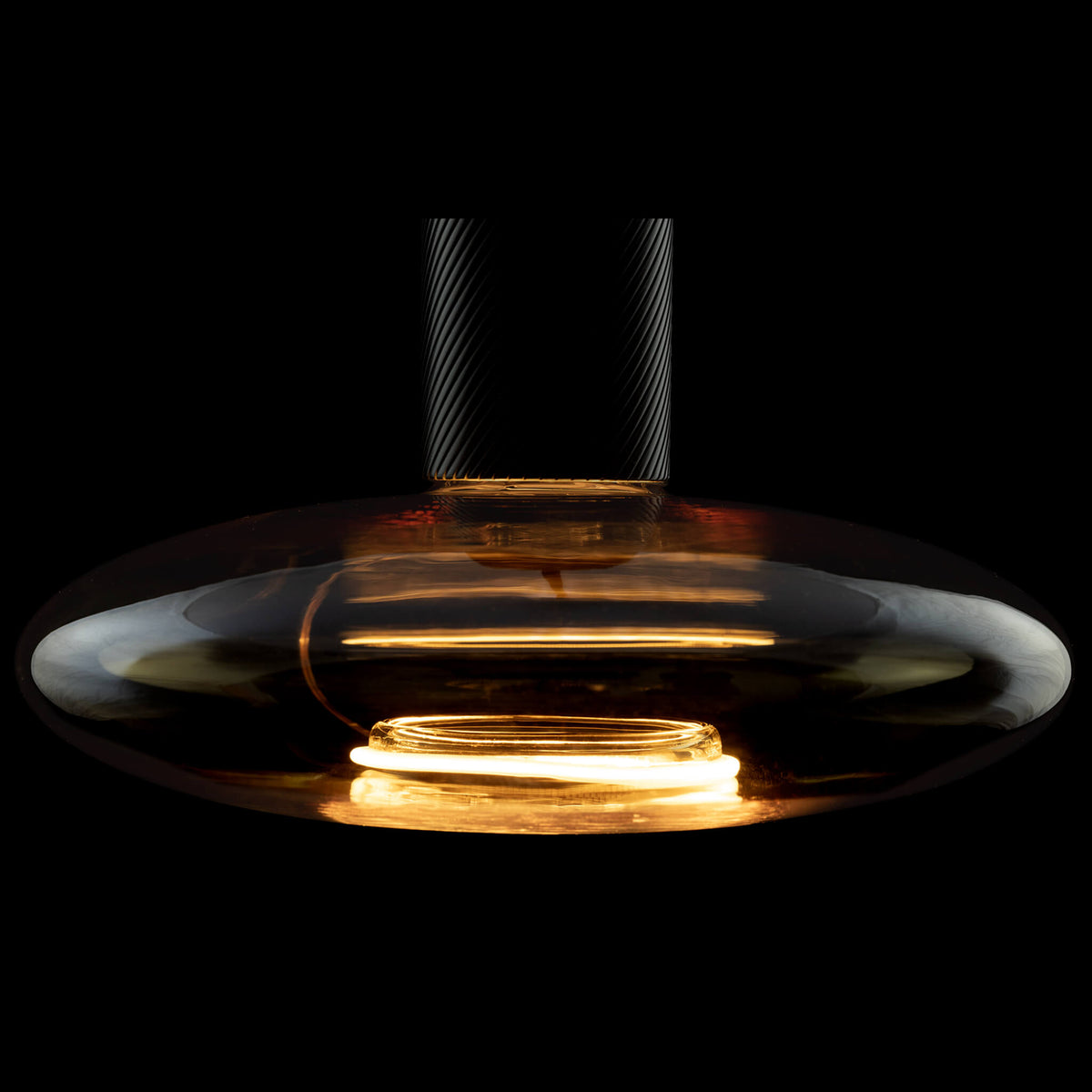SEGULA LED Floating Ufo 220 gold – E27, 4 W, 2.200 K, dimmbar – Produktansicht 1
