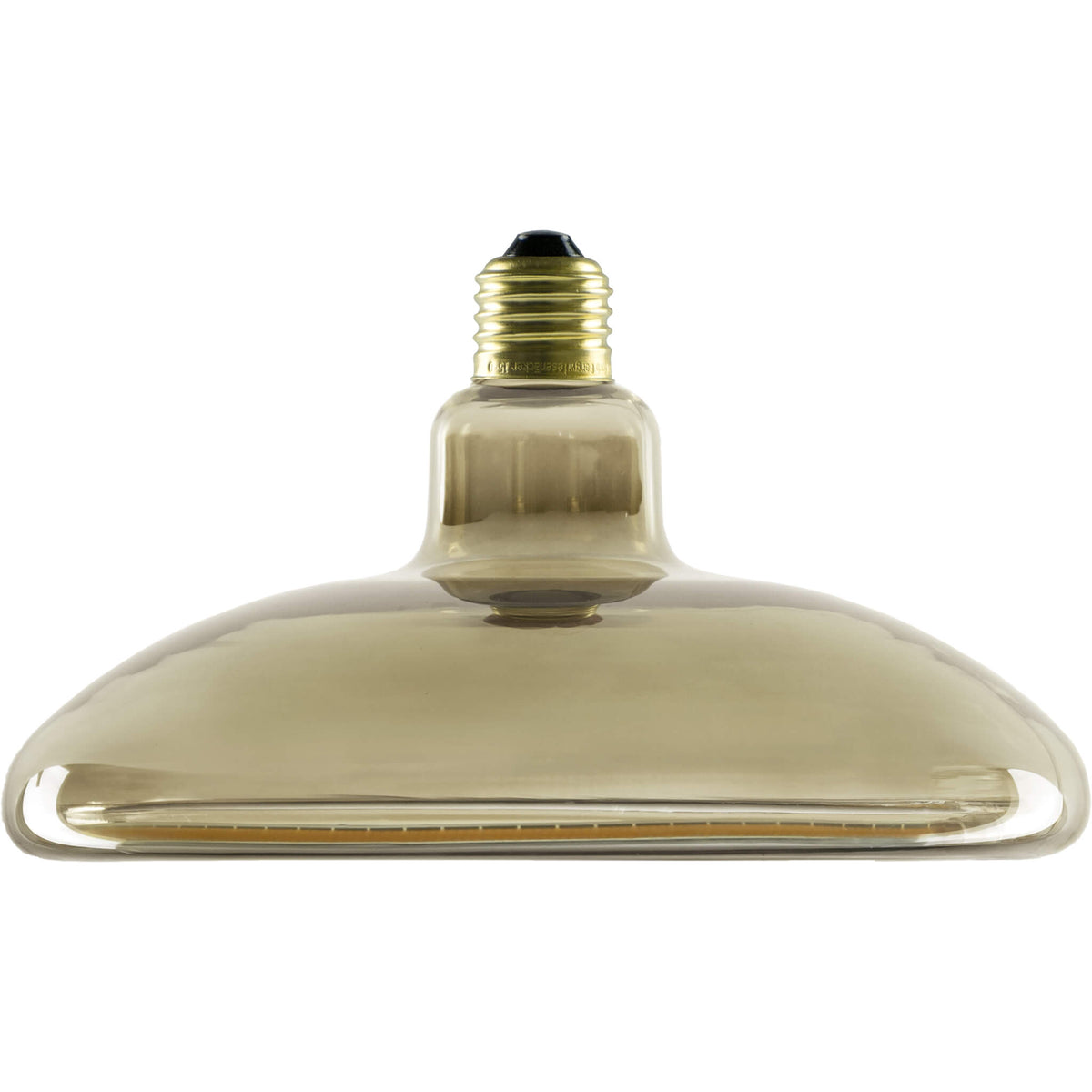 SEGULA LED Floating Reflektor R200 smokey grau – E27, 6 W, 1.900 K, dimmbar – Hauptbild
