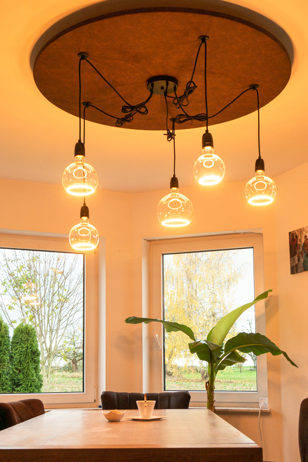 SEGULA LED Floating Globe 125 Ambient Dimming klar – E27, 6,2 W, 2.000 K–2.700 K, dimmbar – Produktansicht 4