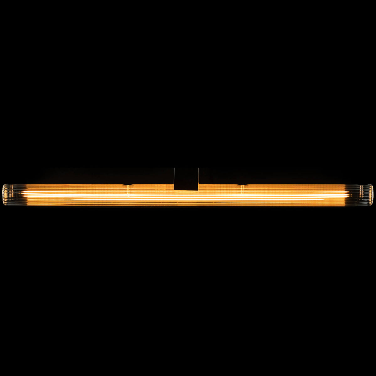 SEGULA LED Linienlampe 500 mm rippled klar – S14d, 5 W, 2.200 K, dimmbar – Produktansicht 1