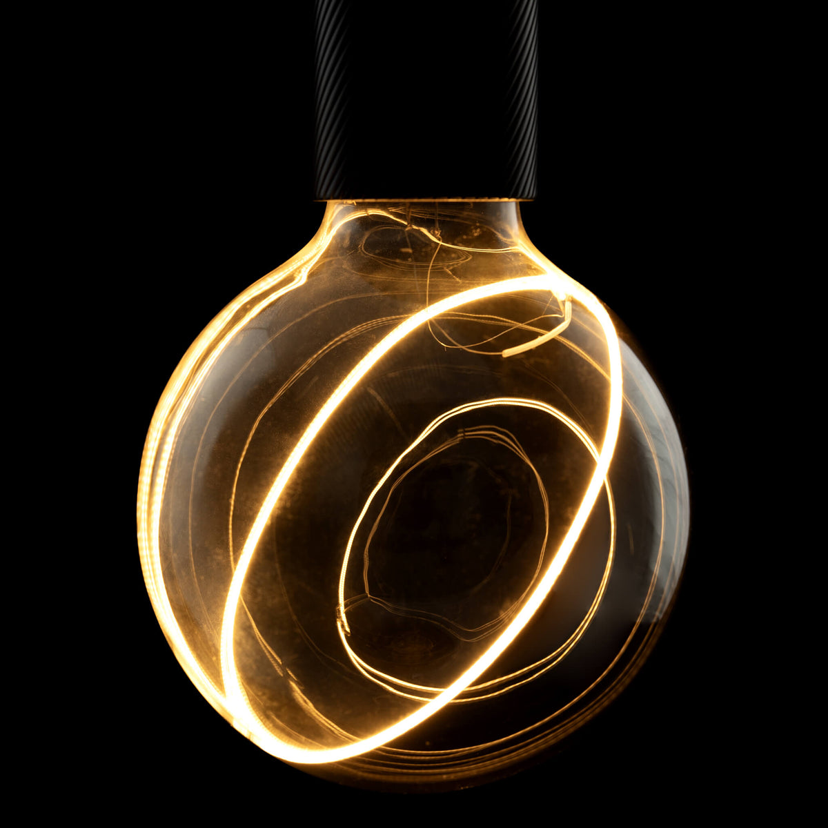SEGULA LED Illusion Globe 125 smokey slanting top – E27, 5 W, 2.200 K, dimmbar – Produktansicht 1