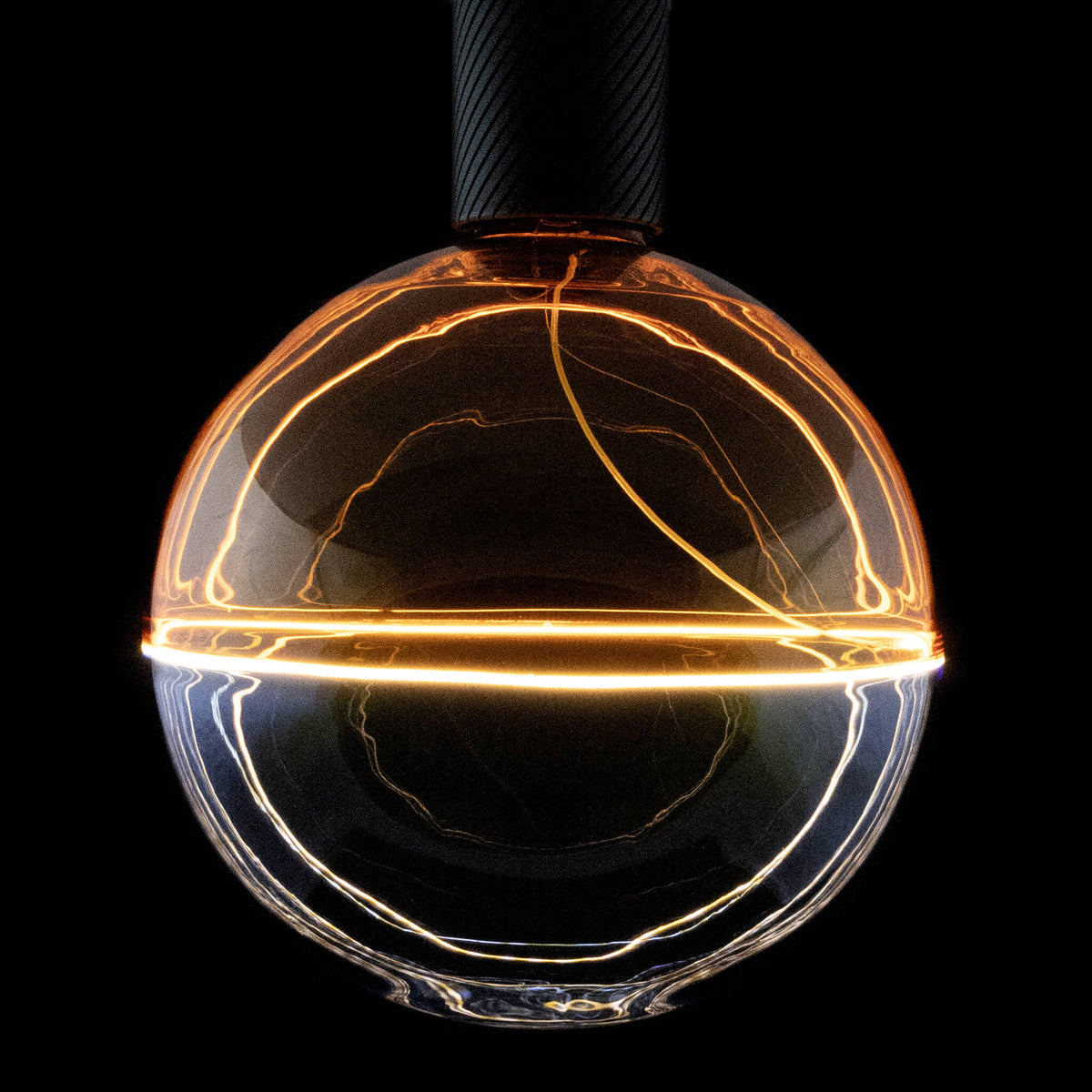 SEGULA LED Illusion Globe 188 2tones gelb blau – E27, 5,9 W, 1.900 K, dimmbar – Produktansicht 1