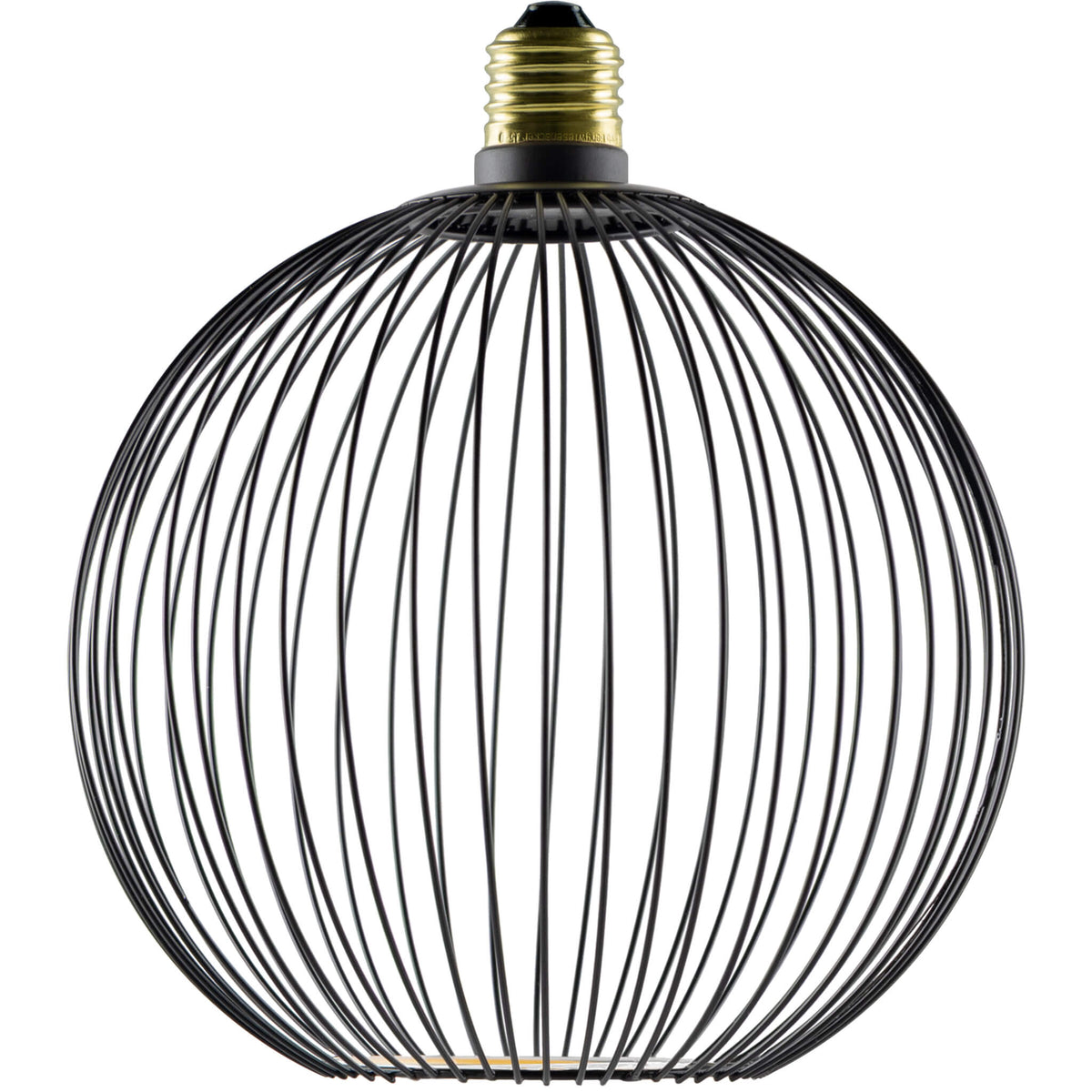 SEGULA LED Floating Filo Globe 180 schwarz – E27, 5 W, 2.200 K, dimmbar – Hauptbild