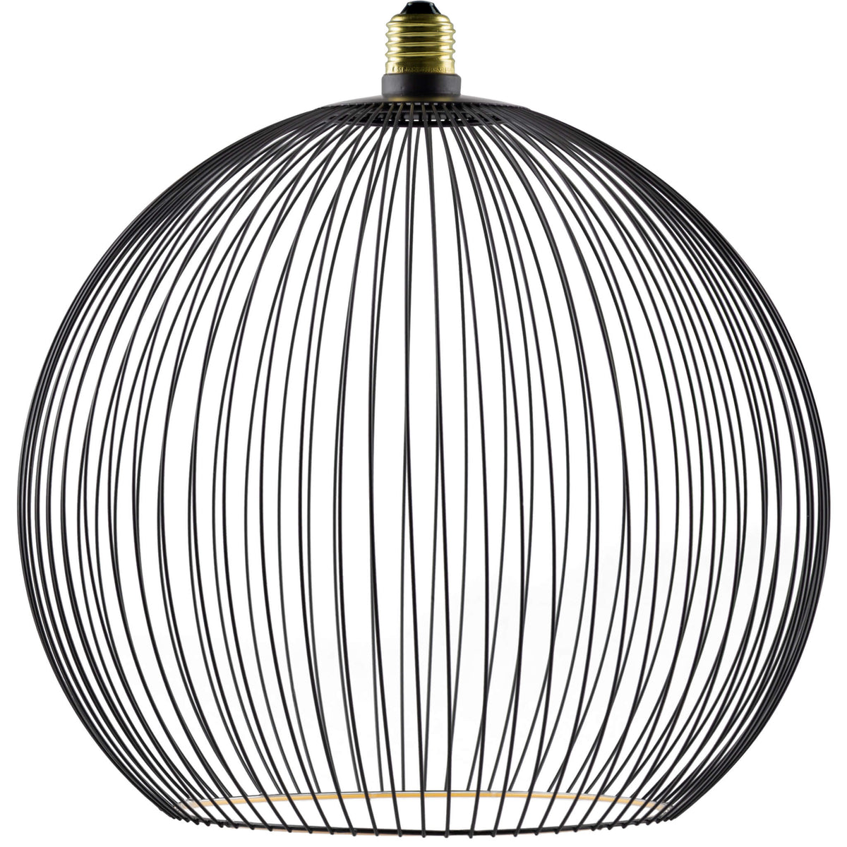 SEGULA LED Floating Filo Globe 300 schwarz – E27, 6 W, 2.200 K, dimmbar – Hauptbild