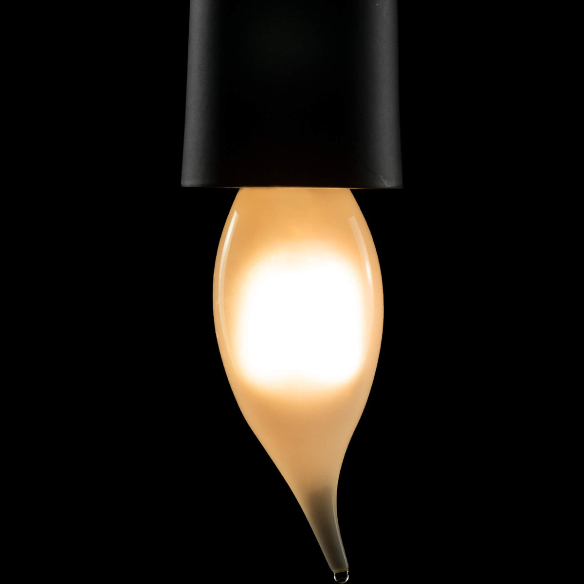 SEGULA LED Kerze Windstoß matt – E14, 3,2 W, 2.200 K, dimmbar – Produktansicht 1