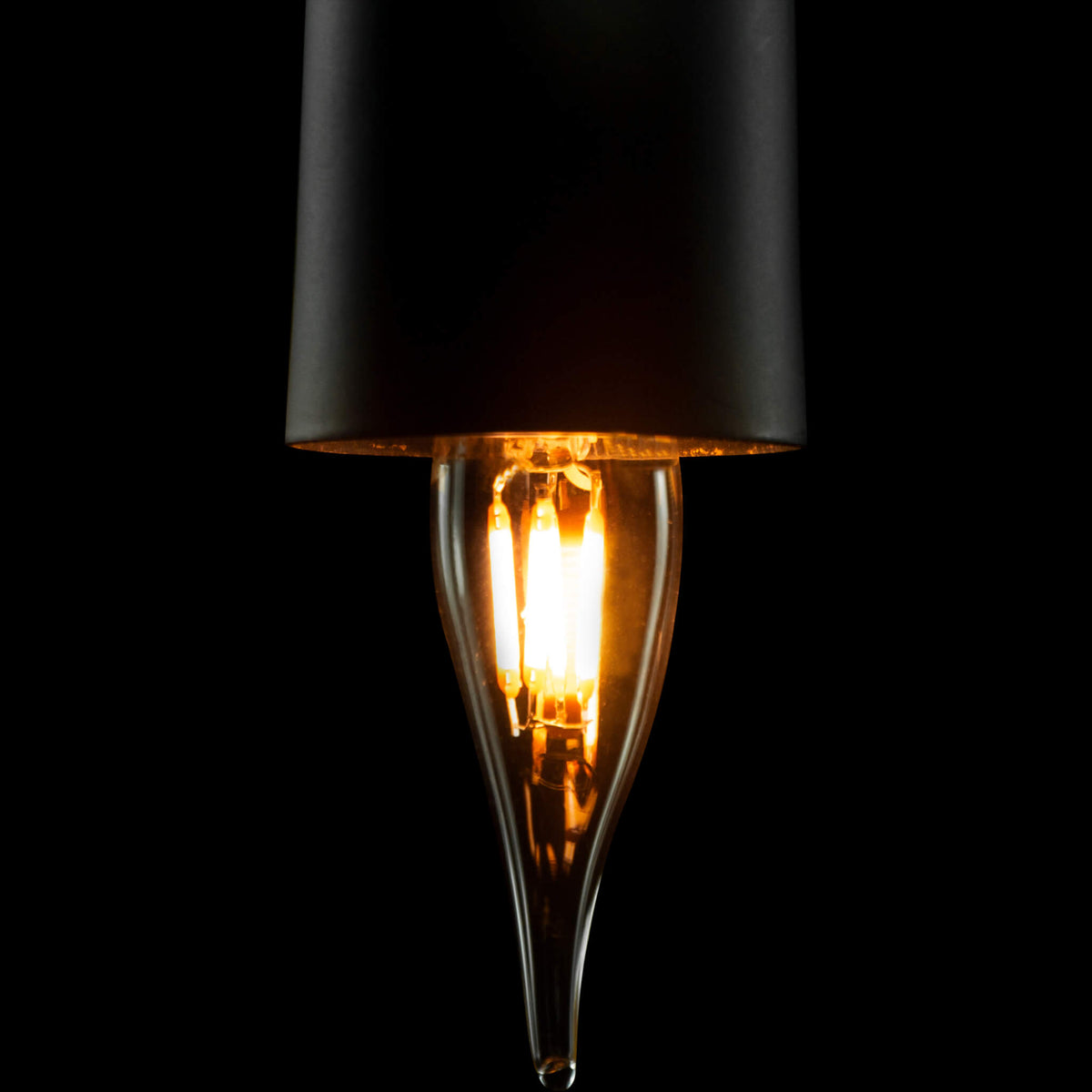 SEGULA LED French Kerze klar – E14, 1,5 W, 1.900 K, dimmbar – Produktansicht 1