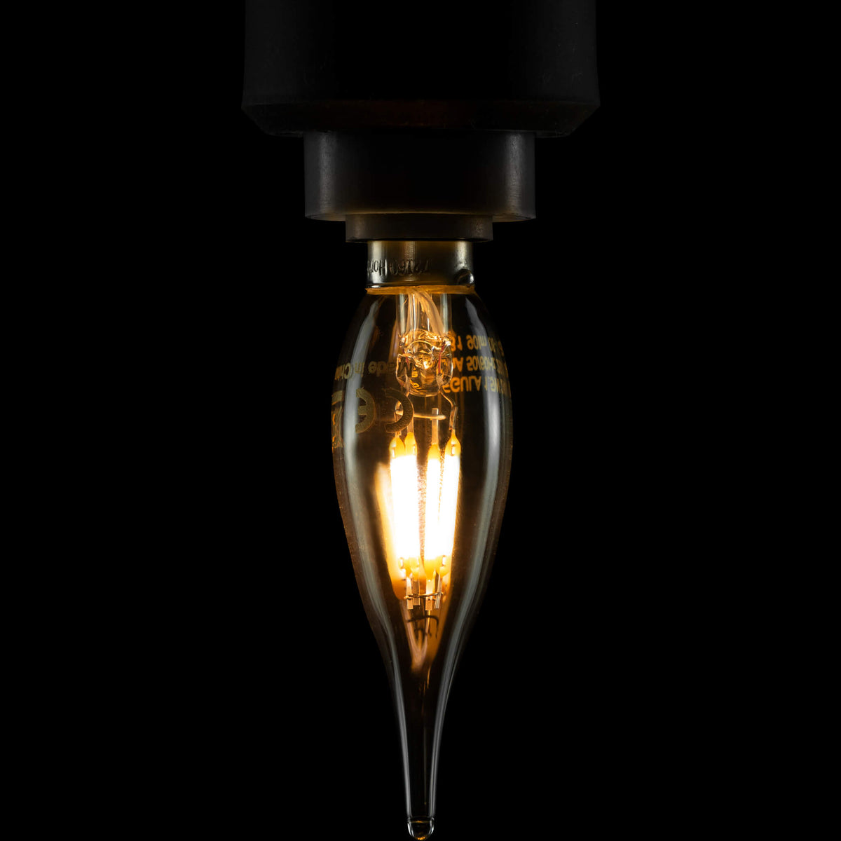 SEGULA LED French Kerze klar – E10, 1 W, 1.900 K, dimmbar – Produktansicht 1