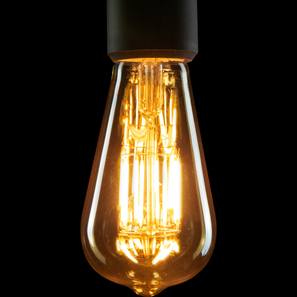 SEGULA LED Rustika golden – E27, 5 W, 2.200 K, dimmbar – Produktansicht 1