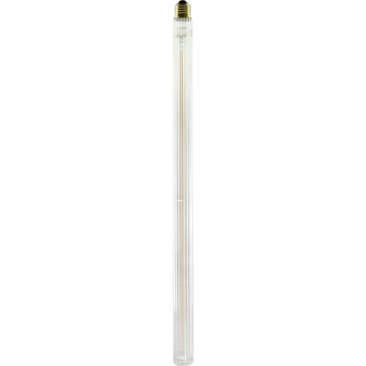SEGULA LED Soft Tube T500 rippled klar – E27, 5 W, 2.200 K, dimmbar – Hauptbild