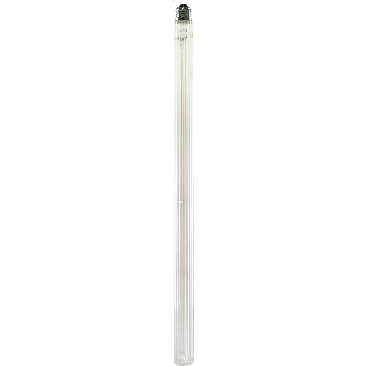 SEGULA LED Soft Tube T500 rippled klar – E27, 6,2 W, 2.700 K, dimmbar – Hauptbild