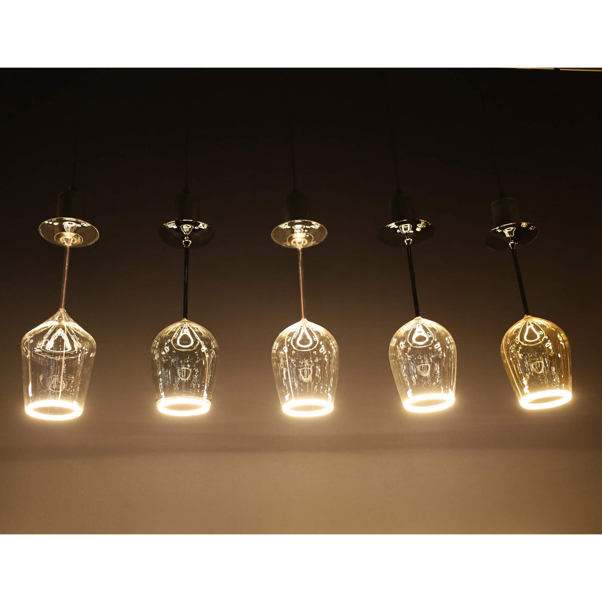 SEGULA LED Floating Rotwein – E27, 5 W, 2.200 K, dimmbar