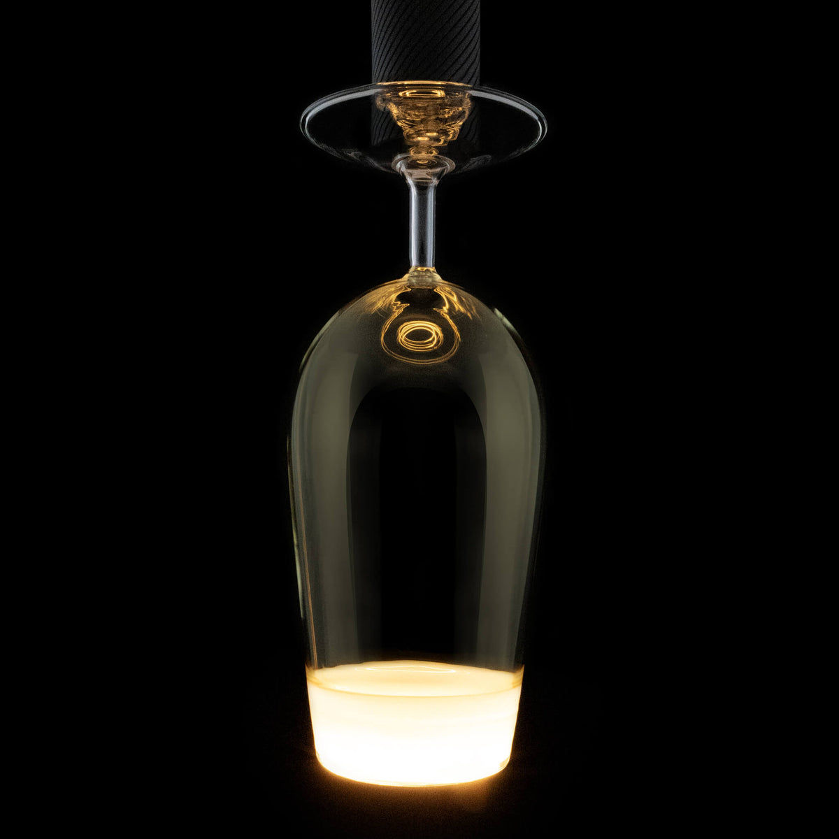 SEGULA LED Floating Bierschaum gelb weiß – E27, 5 W, 2.200 K, dimmbar – Produktansicht 1