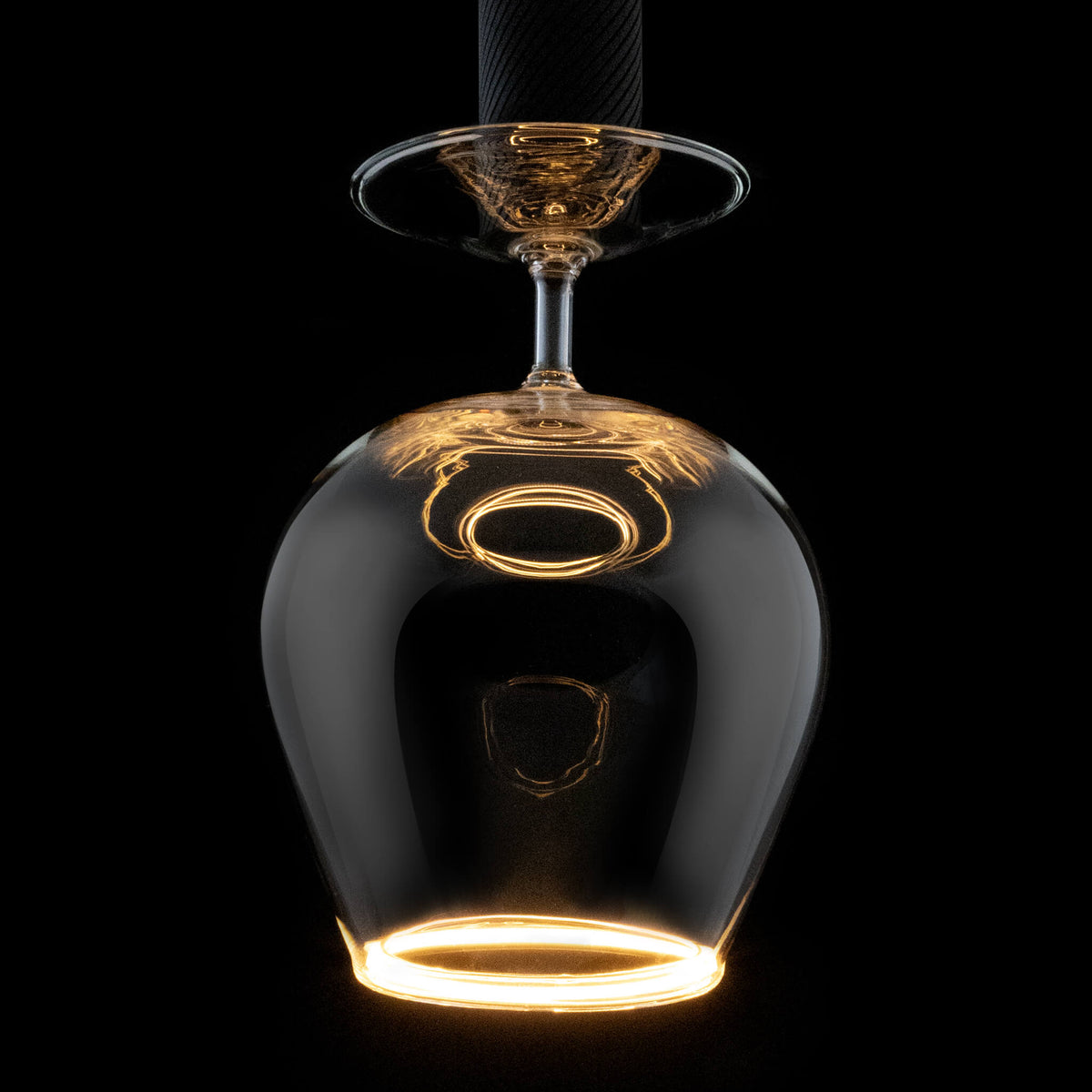 SEGULA LED Floating Cognac klarE27 – E27, 6 W, 2.200 K, dimmbar – Produktansicht 1